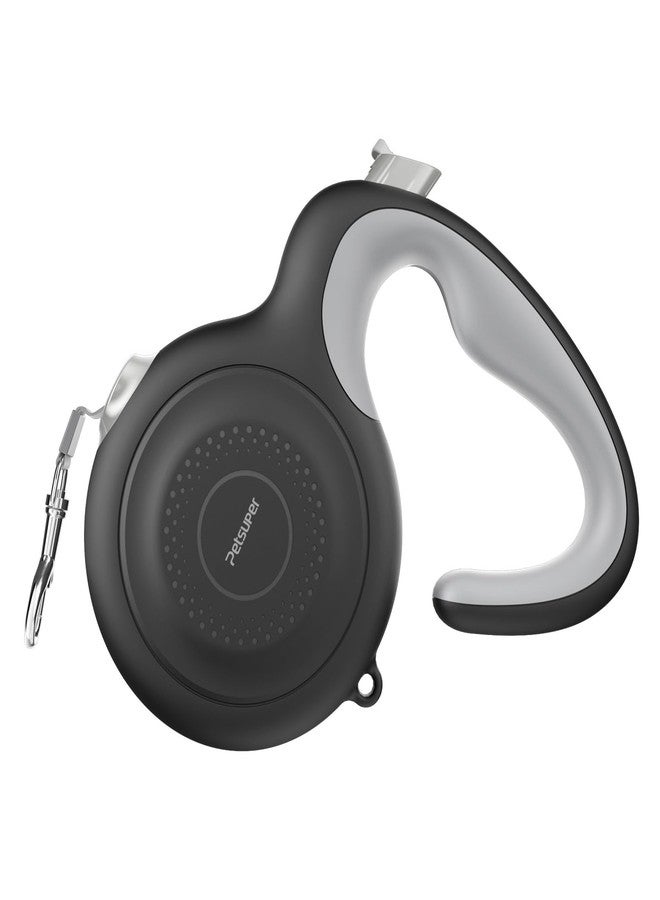 Petsuper AutoBrake Retractable Dog Leash for Medium and Large Dogs, 360° Tangle-Free Dog Leash and 16Ft Strong Nylon Tape, Ergonomically Comfortable and Lightweight Grip Handle (Black) - Image 1